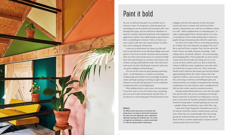 Produktbild: Be Bold with Colour and Pattern