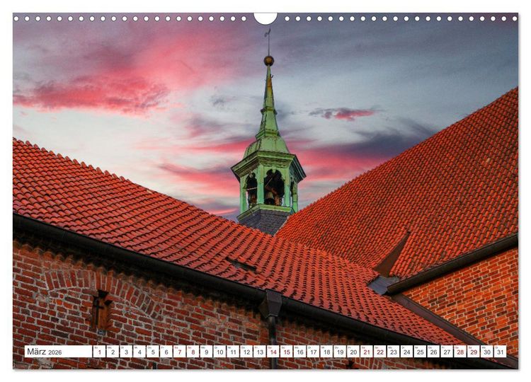 Produktbild: Unser sch&ouml;nes Wismar (Wandkalender 2026 DIN A3 quer), CALVENDO Monatskalender