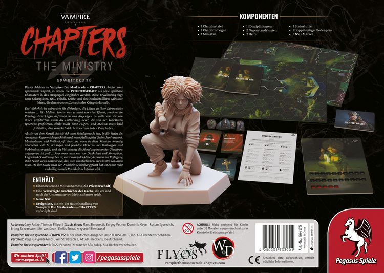 Produktbild: Vampire: Die Maskerade &ndash; CHAPTERS: The Ministry [Erweiterung]