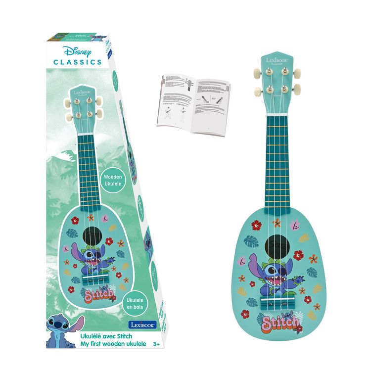 Produktbild: Bluey Holz-Ukulele mit Nylonsaiten - 53 cm