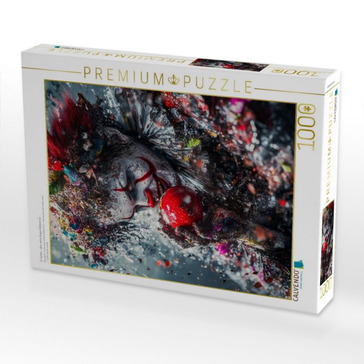 Produktbild: CALVENDO Puzzle Er lachte - aber seine Augen blieben tot | 1000 Teile Lege-Gr&ouml;&szlig;e 64x48cm Foto-Puzzle f&uuml;r gl&uuml;ckliche Stunden