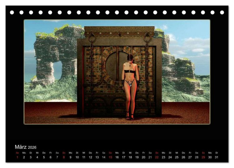 Produktbild: Digital Woman (Tischkalender 2026 DIN A5 quer), CALVENDO Monatskalender