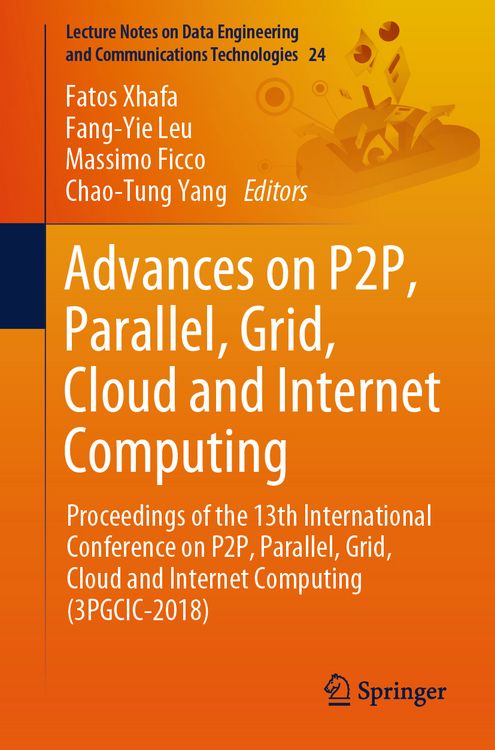Produktbild: Advances on P2P, Parallel, Grid, Cloud and Internet Computing