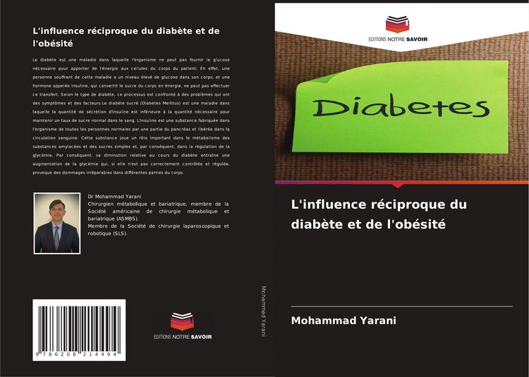 Produktbild: L'influence r&eacute;ciproque du diab&egrave;te et de l'ob&eacute;sit&eacute;