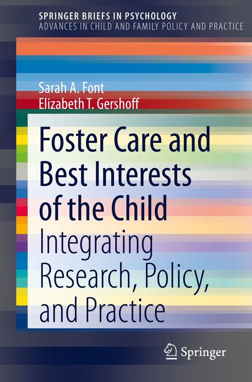 Produktbild: Foster Care and Best Interests of the Child