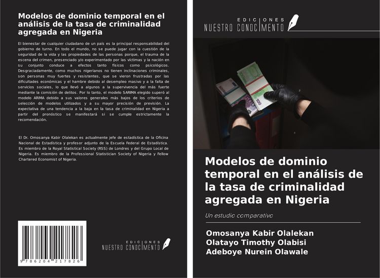 Produktbild: Modelos de dominio temporal en el an&aacute;lisis de la tasa de criminalidad agregada en Nigeria