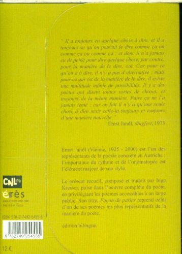 Produktbild: Fa&ccedil;on de parler