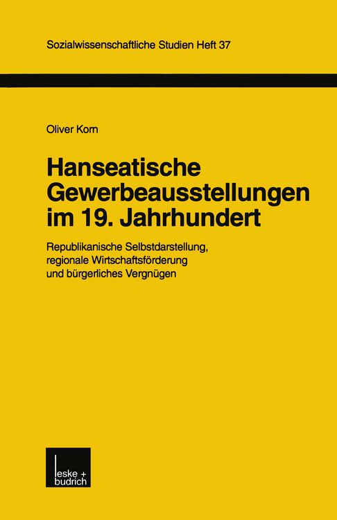 Produktbild: Hanseatische Gewerbeausstellungen im 19. Jahrhundert