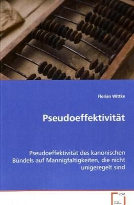 Produktbild: Wittke Florian: Pseudoeffektivit&auml;t