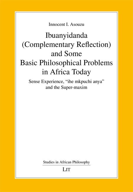 Produktbild: Ibuanyidanda (Complementary Reflection) and Some Basic Philosophical Problems in Africa Today