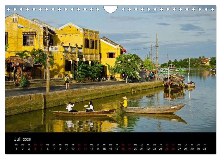 Produktbild: Guten Morgen, Vietnam! (Wandkalender 2026 DIN A4 quer), CALVENDO Monatskalender