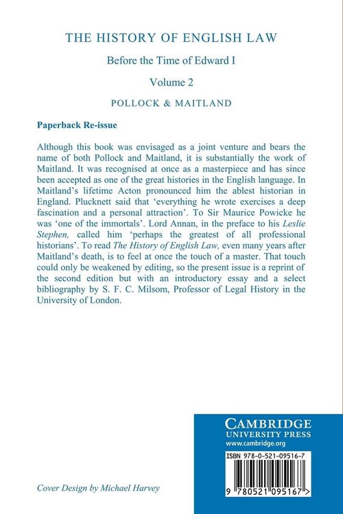 Produktbild: The History of English Law