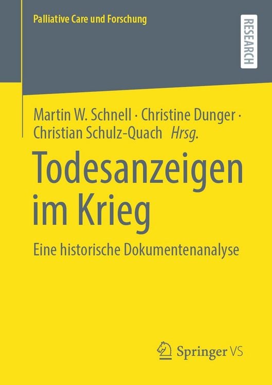 Produktbild: Todesanzeigen im Krieg