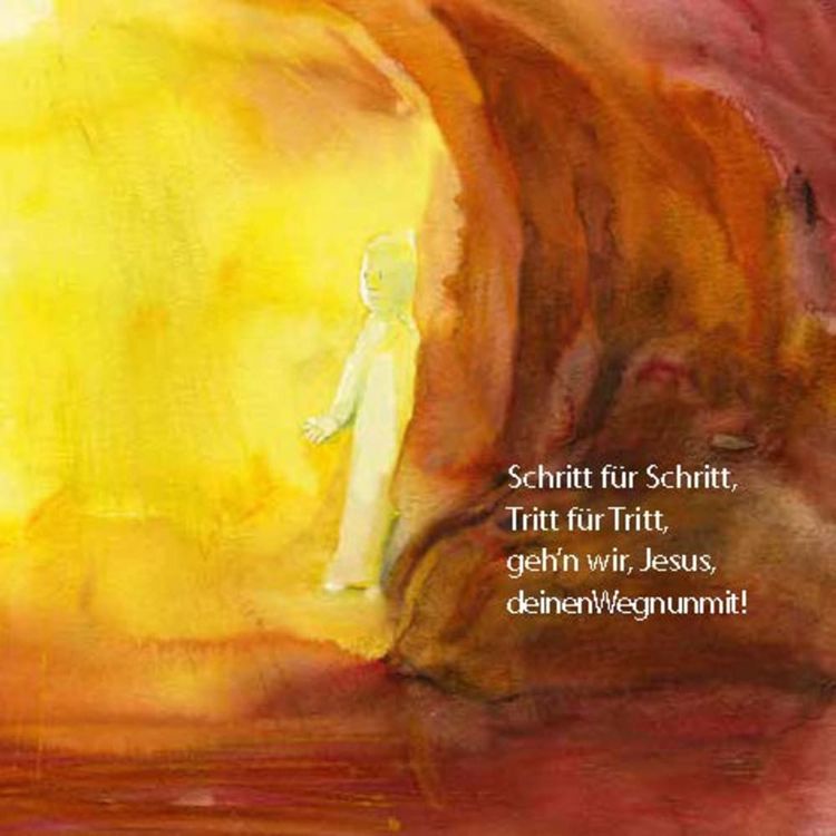 Produktbild: Der Kreuzweg Jesu. Mini-Bilderbuch.