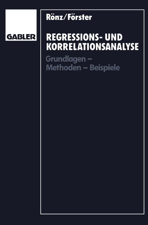 Produktbild: Regressions- und Korrelationsanalyse