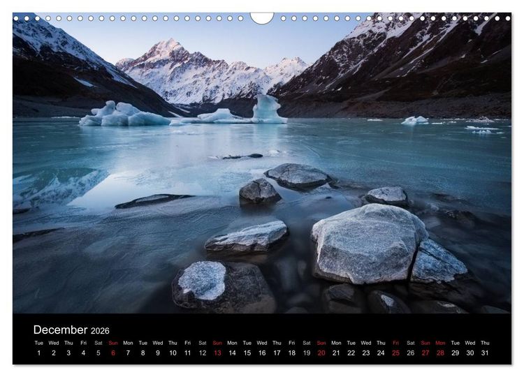 Produktbild: South Island of New Zealand (Wall Calendar 2026 DIN A3 landscape), CALVENDO 12 Month Wall Calendar