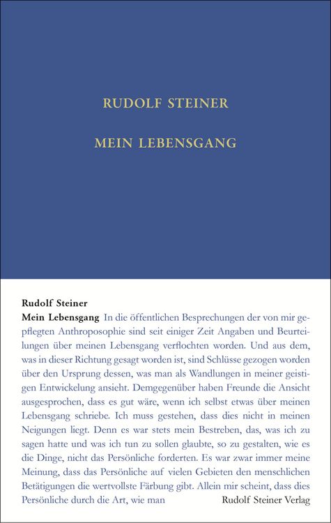 Produktbild: Mein Lebensgang
