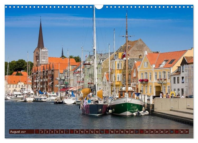 Produktbild: D&auml;nemark - J&uuml;tland & Kopenhagen, Impressionen aus dem hohen Norden (Wandkalender 2027 DIN A3 quer), CALVENDO Monatskalender
