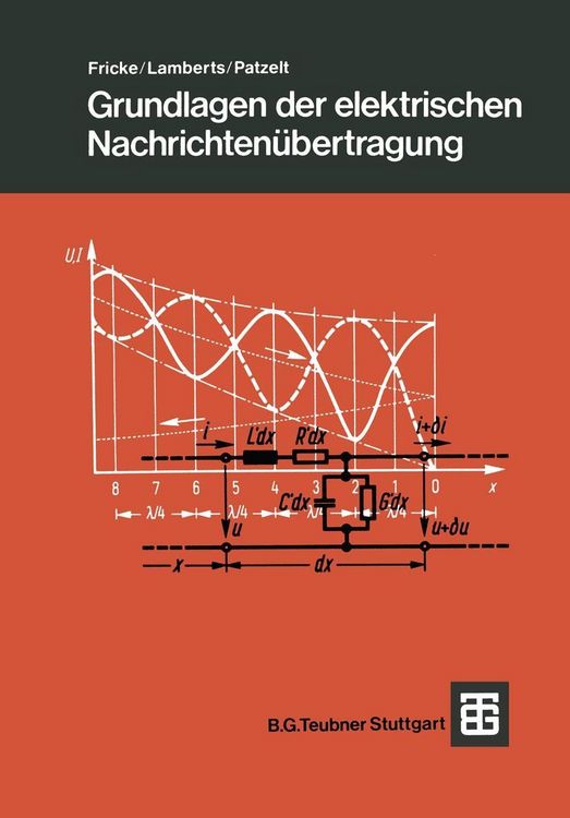 Produktbild: Grundlagen der elektrischen Nachrichten&uuml;bertragung