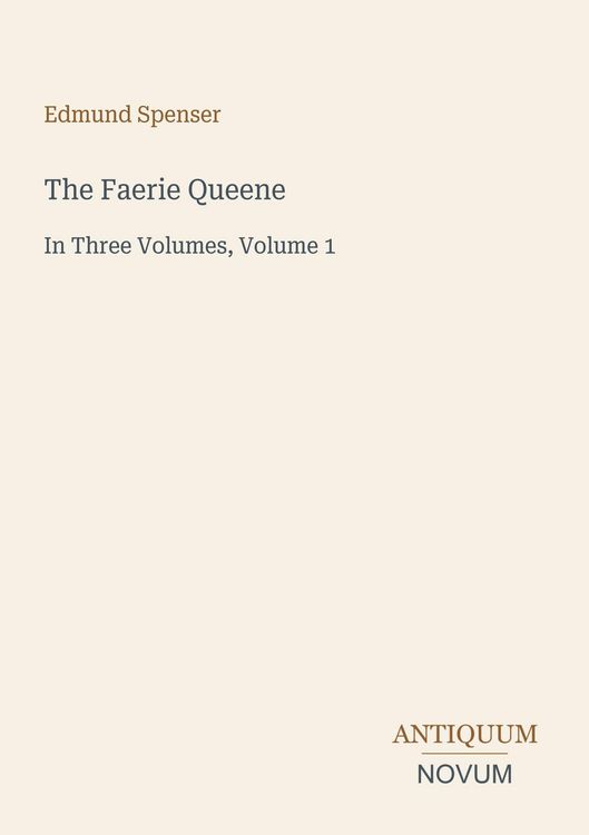Produktbild: The Faerie Queene