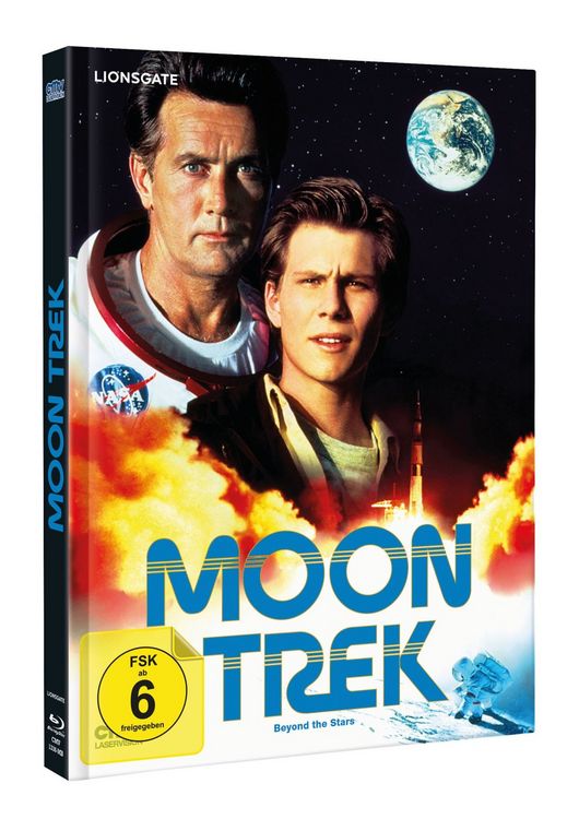 Produktbild: Moon Trek (Beyond the Stars) Mediabook - Limited Edition (DVD + Blu-ray)