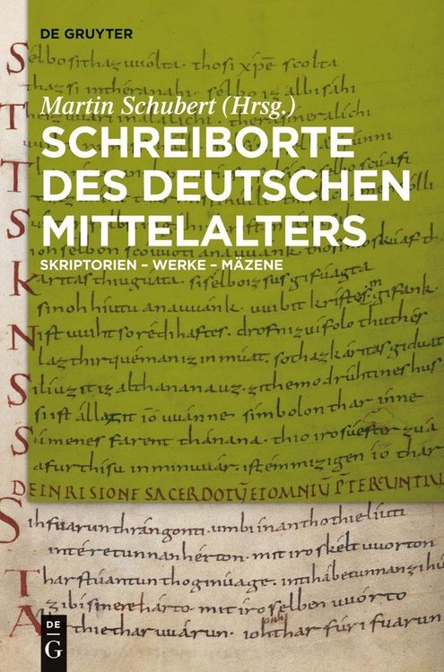 Produktbild: Schreiborte des deutschen Mittelalters