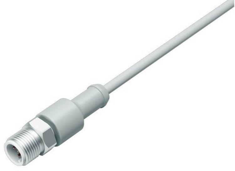 Produktbild: binder 77 3729 0000 40405-0200 Sensor-/Aktor-Steckverbinder, konfektioniert M12 Stecker, gerade 1 St.