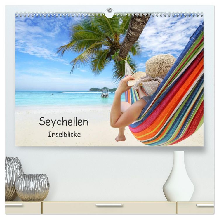 Produktbild: Seychellen Inselblicke (hochwertiger Premium Wandkalender 2026 DIN A2 quer), Kunstdruck in Hochglanz
