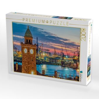 Produktbild: CALVENDO Puzzle Hamburg Landungsbr&uuml;cken | 2000 Teile Lege-Gr&ouml;&szlig;e 90x67cm Foto-Puzzle f&uuml;r gl&uuml;ckliche Stunden