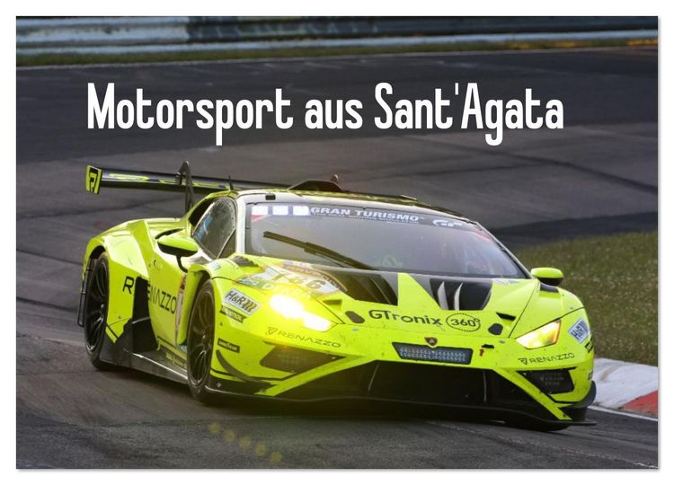 Produktbild: Motorsport aus Sant&rsquo;Agata (Wandkalender 2026 DIN A2 quer), CALVENDO Monatskalender