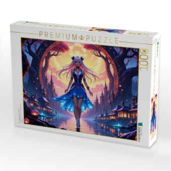 Produktbild: CALVENDO Puzzle Das magische Isekai-Portal | 1000 Teile Lege-Gr&ouml;&szlig;e 64x48cm Foto-Puzzle f&uuml;r gl&uuml;ckliche Stunden