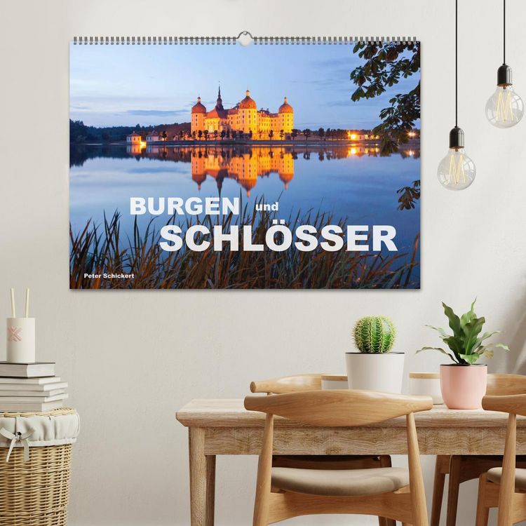 Produktbild: Burgen und Schl&ouml;sser (Wandkalender 2026 DIN A2 quer), CALVENDO Monatskalender