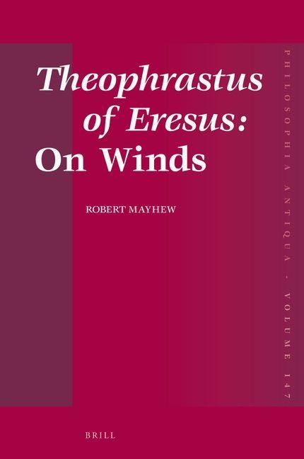 Produktbild: Theophrastus of Eresus: On Winds