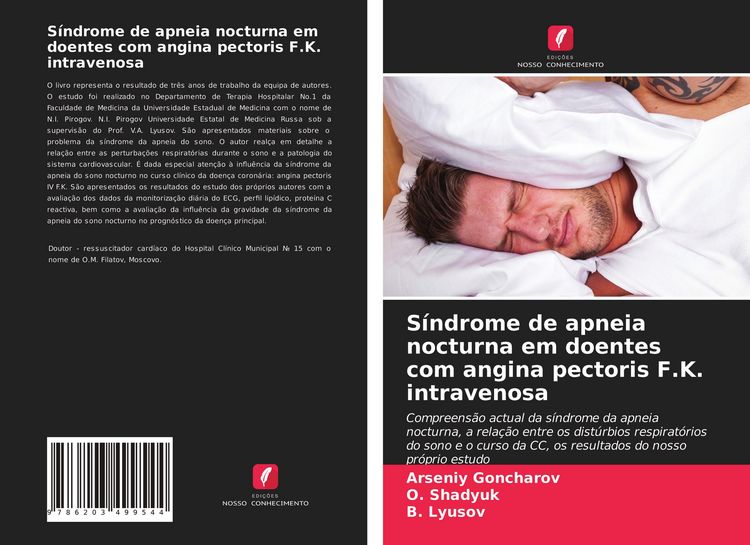 Produktbild: S&iacute;ndrome de apneia nocturna em doentes com angina pectoris F.K. intravenosa