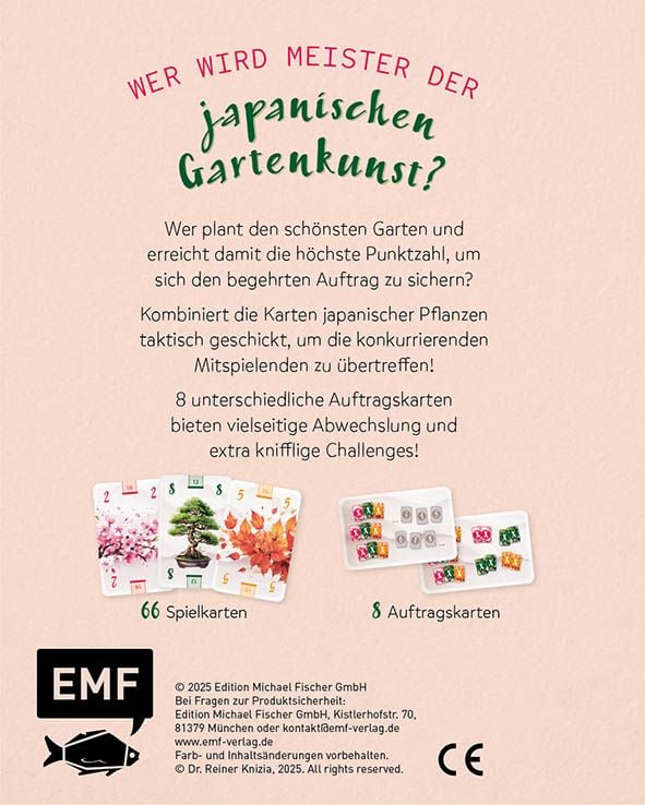 Produktbild: Kartenspiel: Niwa &ndash; Japanischer Garten: Das Taktik-Spiel mit vielseitigen Auftr&auml;gen