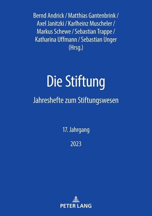Produktbild: Die Stiftung