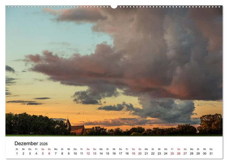 Produktbild: Traumhaftes R&uuml;gen (Wandkalender 2026 DIN A2 quer), CALVENDO Monatskalender