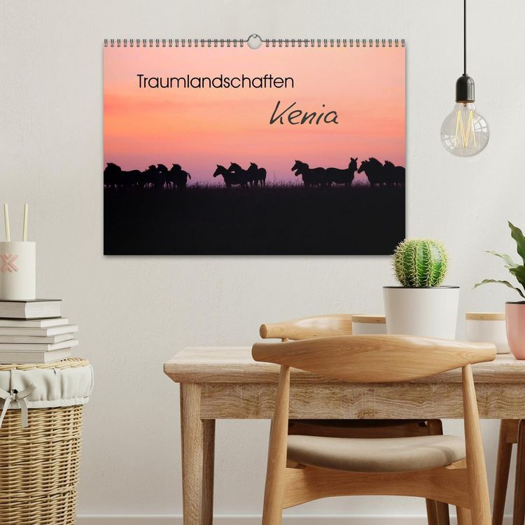 Produktbild: Traumlandschaften Kenia (Wandkalender 2026 DIN A3 quer), CALVENDO Monatskalender