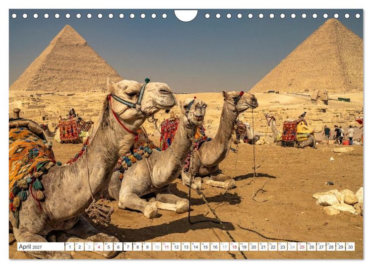 Produktbild: Nordafrika - &Auml;gypten (Wandkalender 2027 DIN A4 quer), CALVENDO Monatskalender