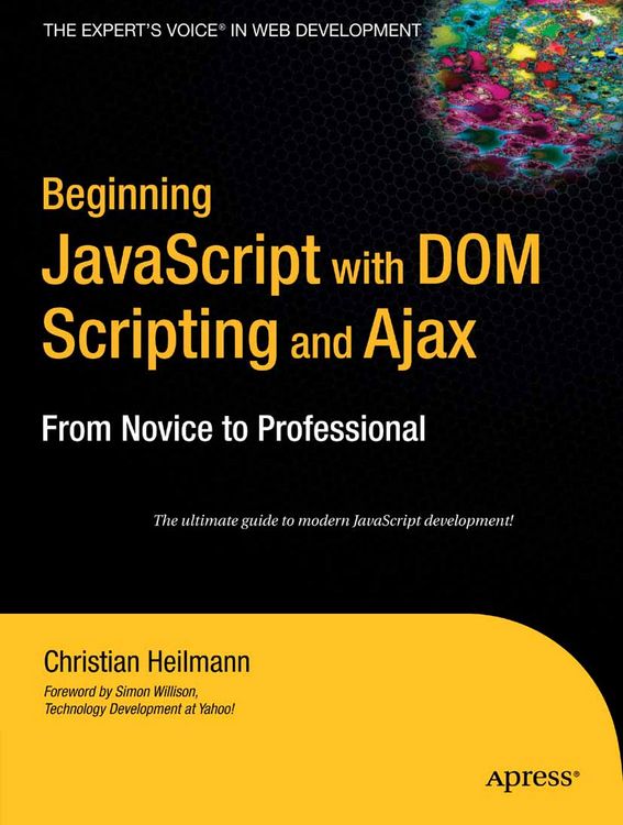 Produktbild: Beginning JavaScript with DOM Scripting and Ajax