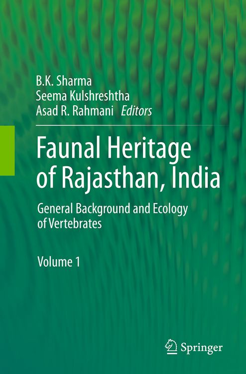 Produktbild: Faunal Heritage of Rajasthan, India