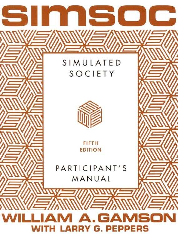 Produktbild: Simsoc: Simulated Society, Participant's Manual