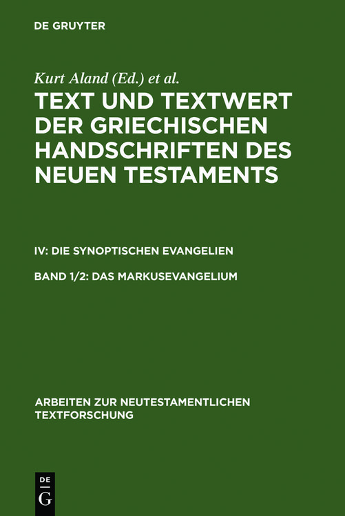 Produktbild: Das Markusevangelium