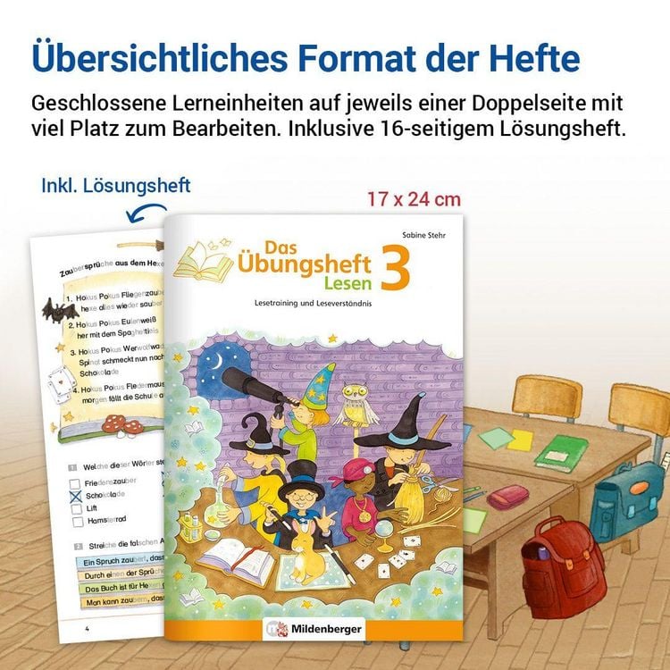Produktbild: Das &Uuml;bungsheft Lesen 3
