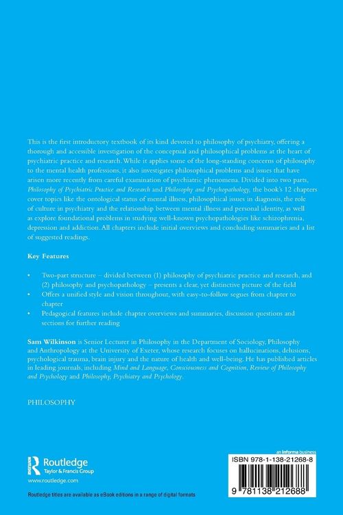 Produktbild: Philosophy of Psychiatry