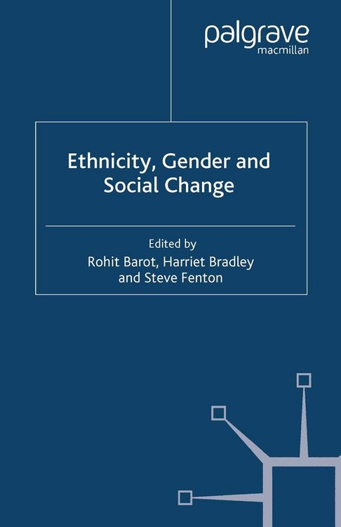 Produktbild: Ethnicity, Gender and Social Change