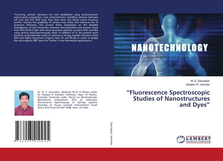 Produktbild: Fluorescence Spectroscopic Studies of Nanostructures and Dyes