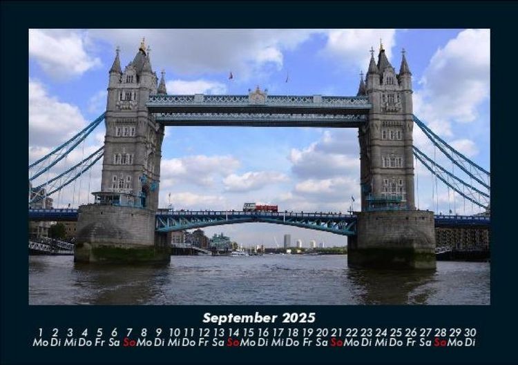 Produktbild: London 2025 Fotokalender DIN A5