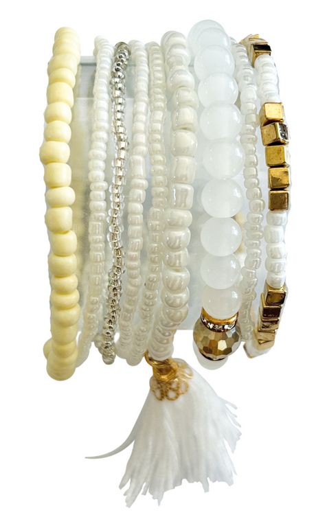 Produktbild: DIY Armband-Set, weiss