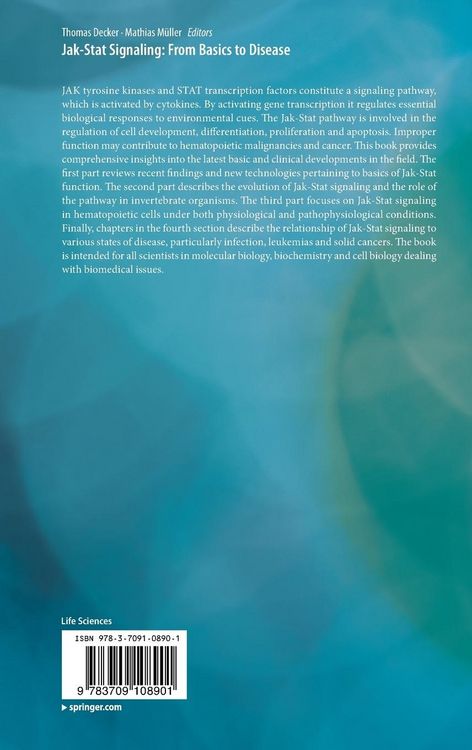 Produktbild: Jak-Stat Signaling : From Basics to Disease